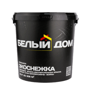 Акриловая водно-дисперсионная краска ЭКОСНЕЖКА