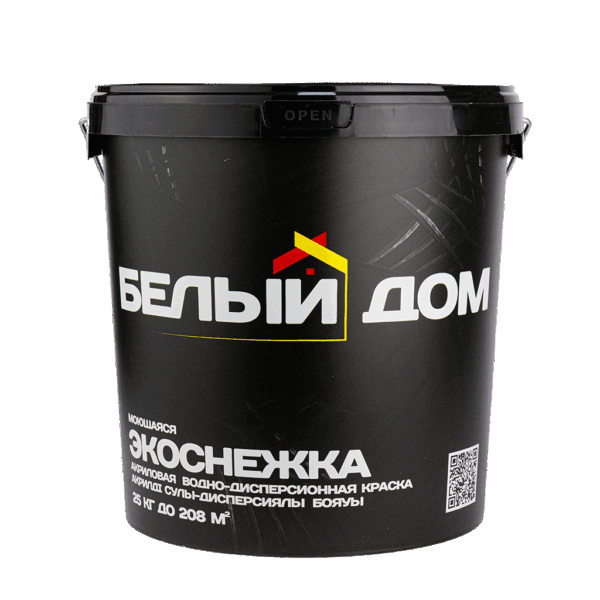 Акриловая водно-дисперсионная краска ЭКОСНЕЖКА